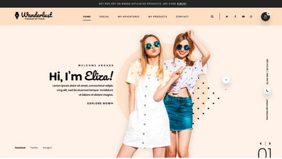 Free Luxury WordPress Theme Thumbnail