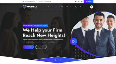 Marketing Agency WordPress Theme Thumbnail
