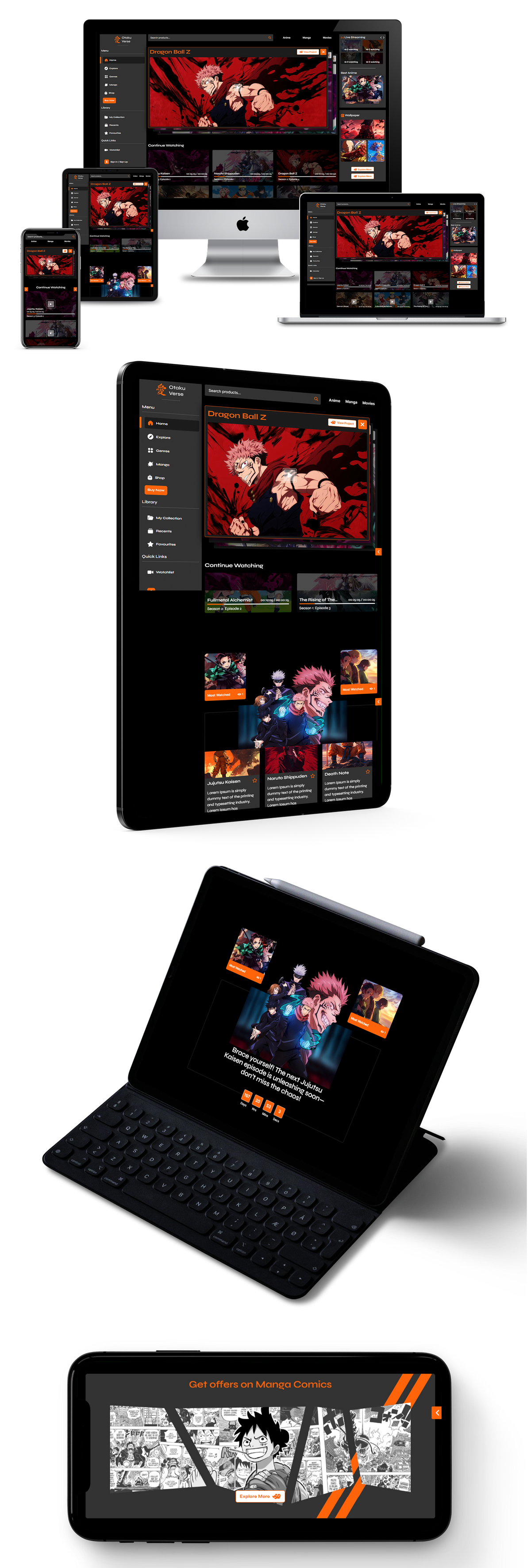 Anime WordPress Theme