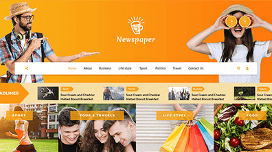 Free Newspaper WordPress Theme Thumbnail