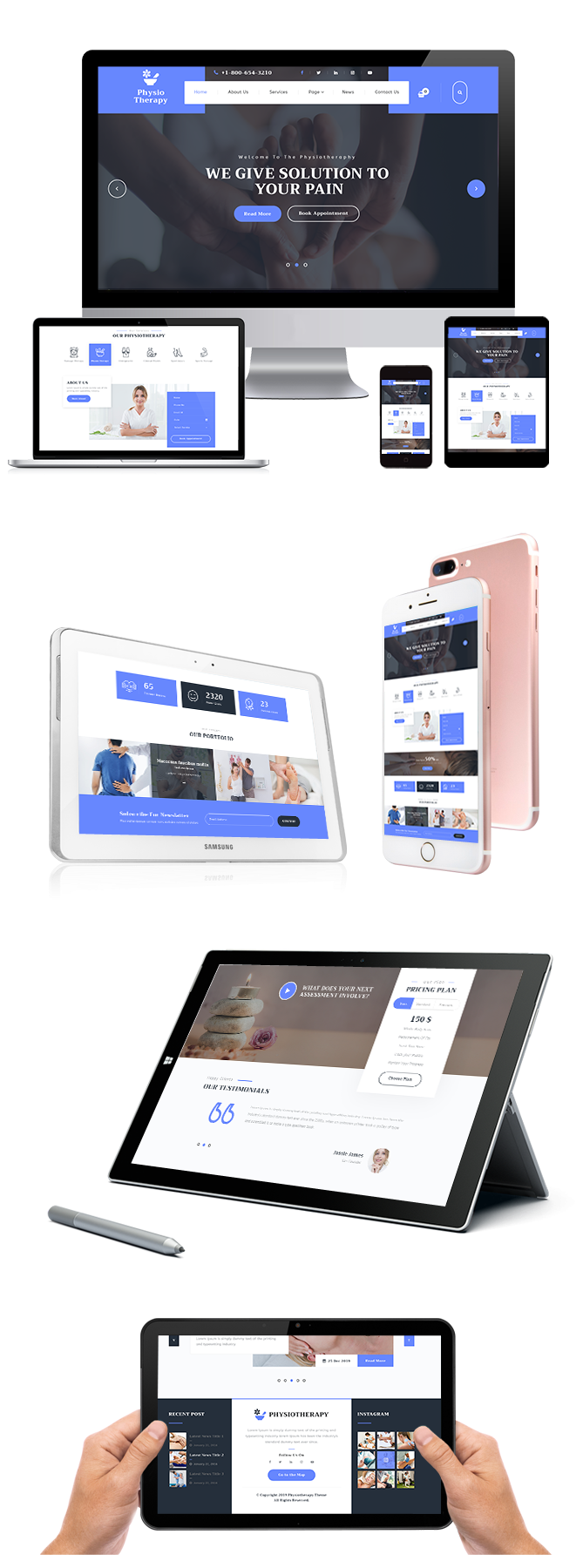 Physiotherapy WordPress Theme