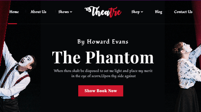 Drama WordPress Theme Thumbnail