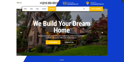 Free Residence Real Estate WordPress Theme Thumbnail