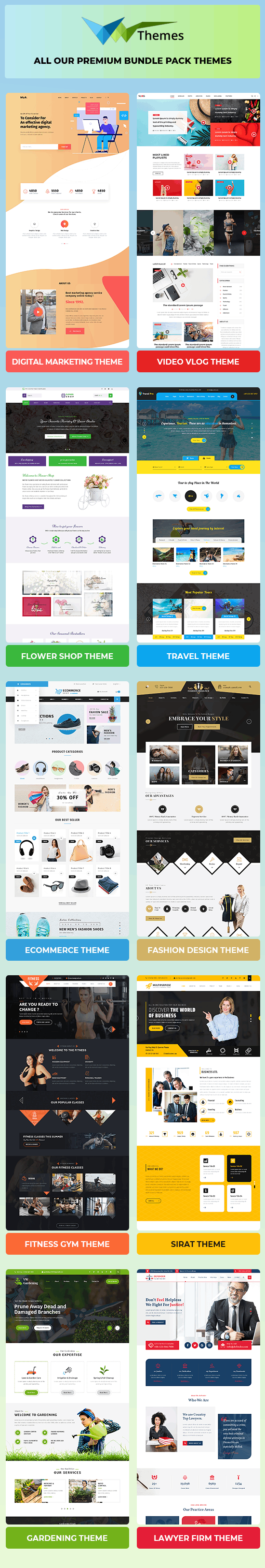 All Themes Get All Themes Worth $6000+ At Discounted price