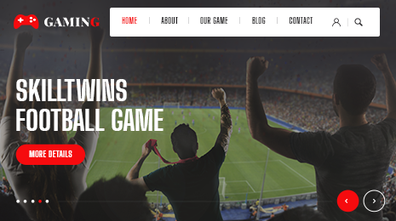 WordPress Gaming Theme Thumbnail