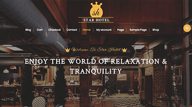Free Hotel Booking WordPress Theme Thumbnail
