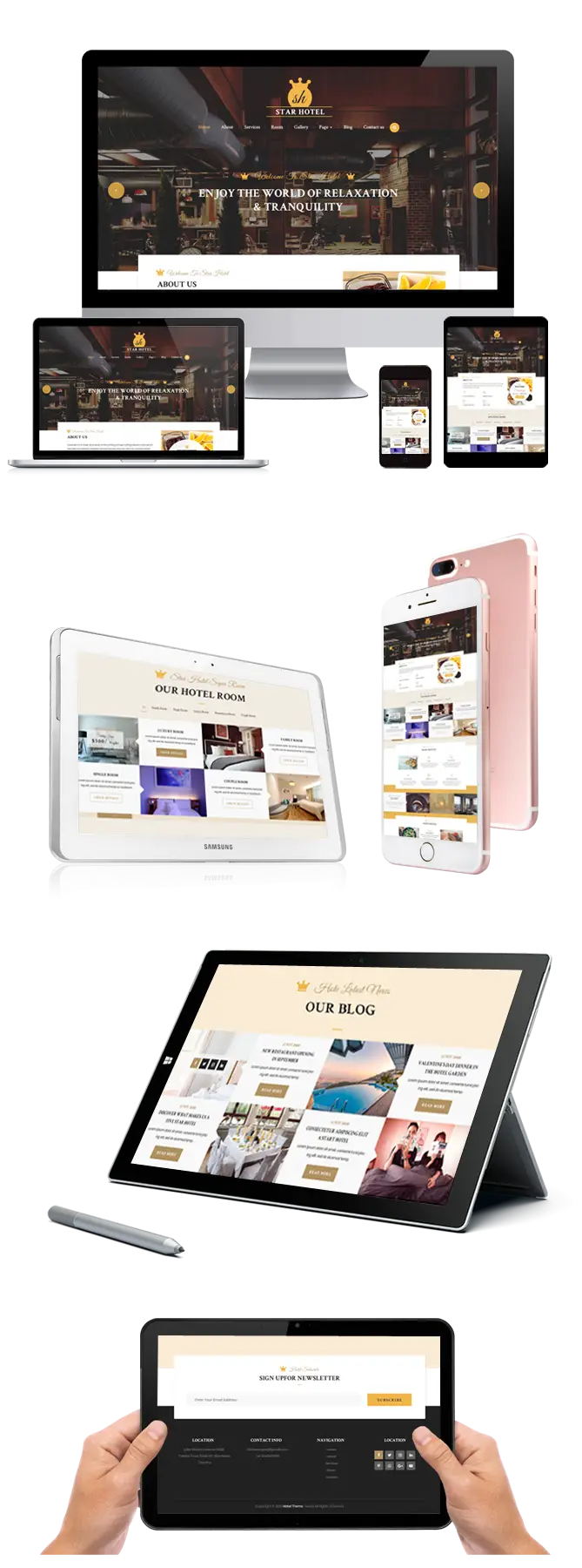Hotel Booking WordPress Theme
