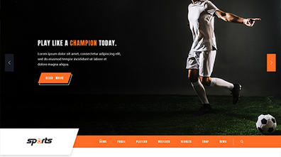 WordPress Sports Theme Thumbnail