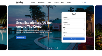 Vacation Rental WordPress Theme Thumbnail