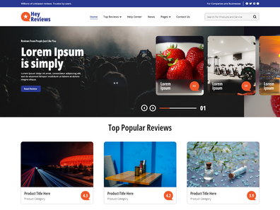 Free Review WordPress Theme Thumbnail