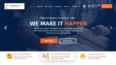Architecture Portfolio WordPress Theme Thumbnail