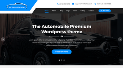 Premium Automobile Gallery WordPress Theme Thumbnail