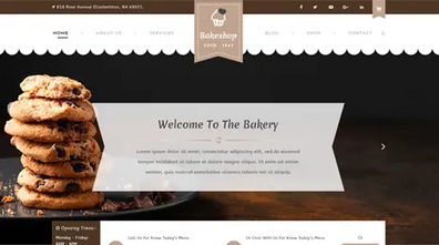 Bake Shop WordPress Theme Thumbnail