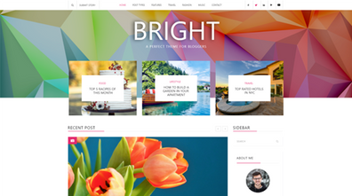 Bright WordPress Theme Thumbnail