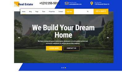 Free Building WordPress Theme Thumbnail