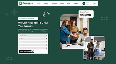 Business Consultant WordPress Theme Thumbnail