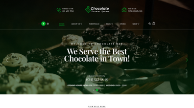 Chocolate WordPress Theme Thumbnail