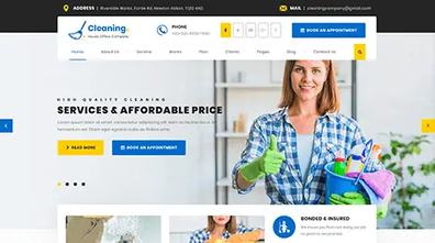Free Service Finder WordPress Theme Thumbnail