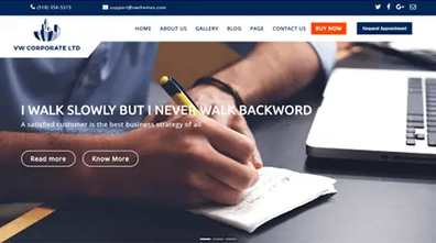 Corporate WordPress Theme Thumbnail