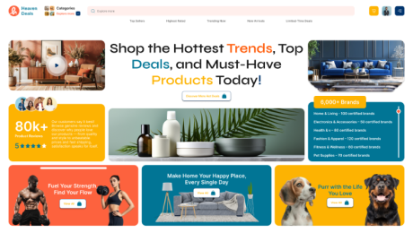 Dropshipping Website Figma Template Thumbnail 