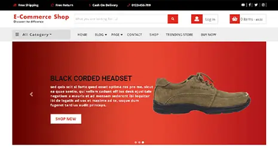 Outlet Store WordPress Theme Thumbnail