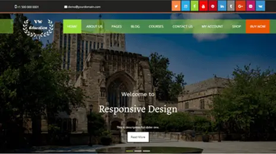 Education WordPress Theme Thumbnail
