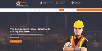 Factory WordPress Theme Thumbnail