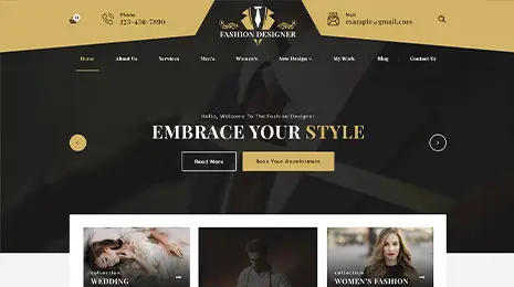 Free Fashion Store WordPress Theme Thumbnail 