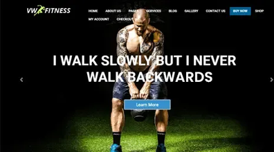 Premium Fitness WordPress Theme Thumbnail