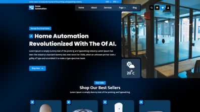 Free Automation WordPress Theme Thumbnail