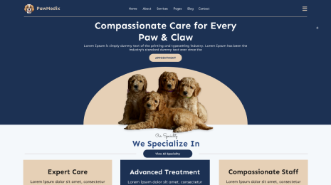 Free Veterinary WordPress Hospital Icon