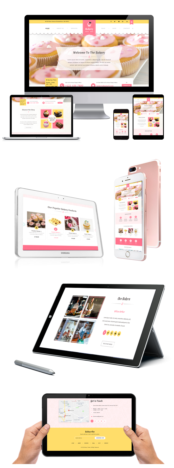 Gutenberg Cake WordPress Theme