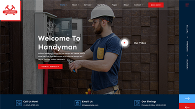 Handyman Services WordPress Theme Thumbnail