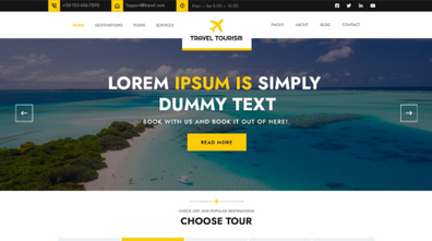 Free Hiking WordPress Theme Thumbnail