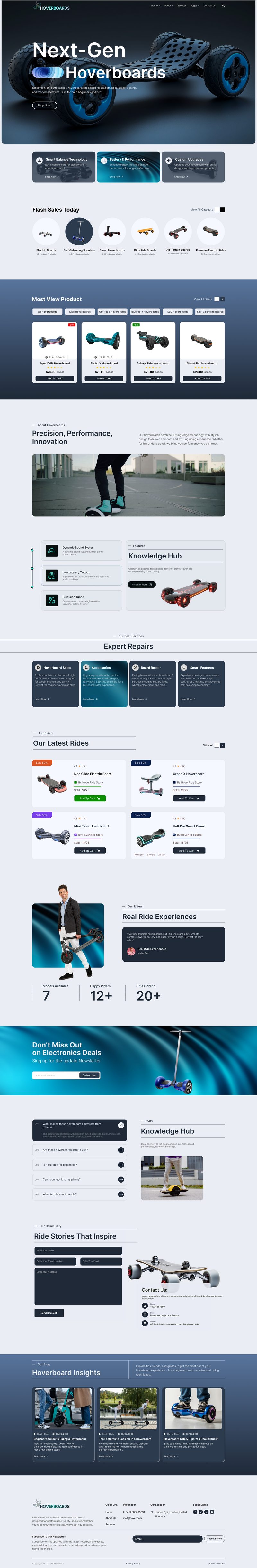 Hoverboards WordPress Theme