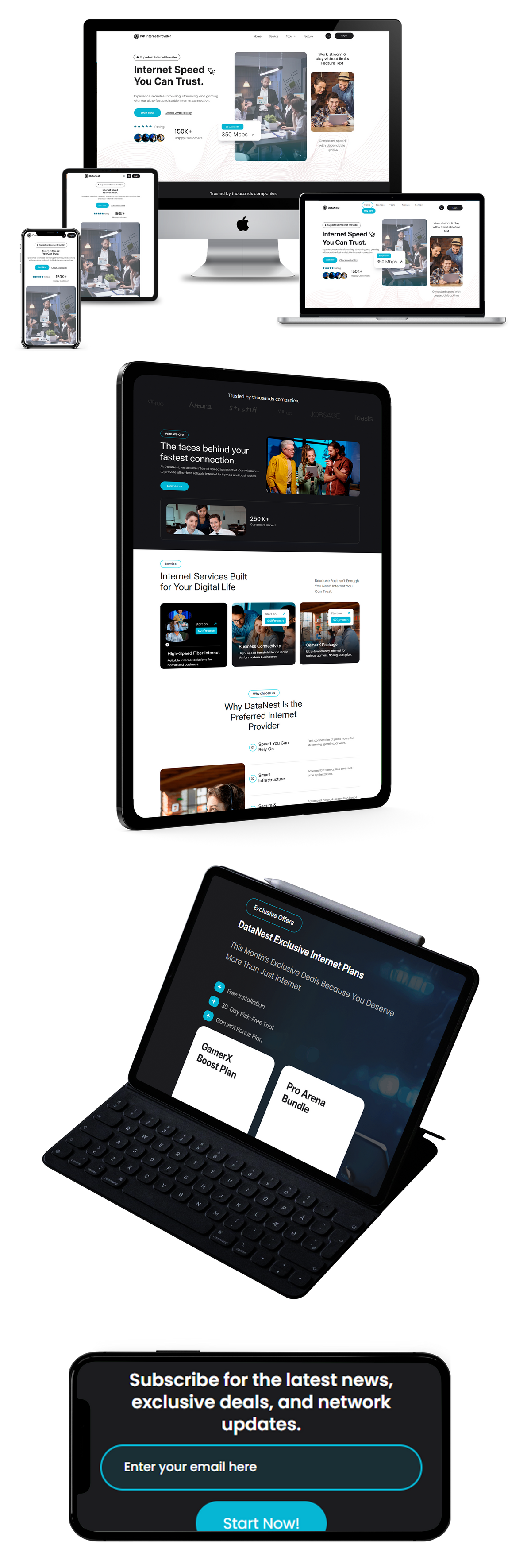 Internet Provider WordPress Theme Responsive