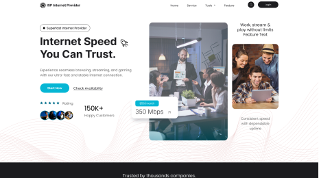 Internet Provider WordPress Theme