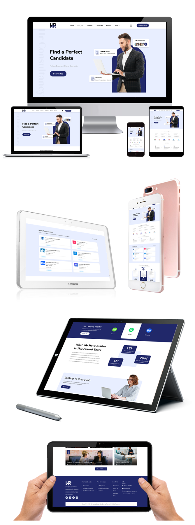 Job Consultancy WordPress Theme
