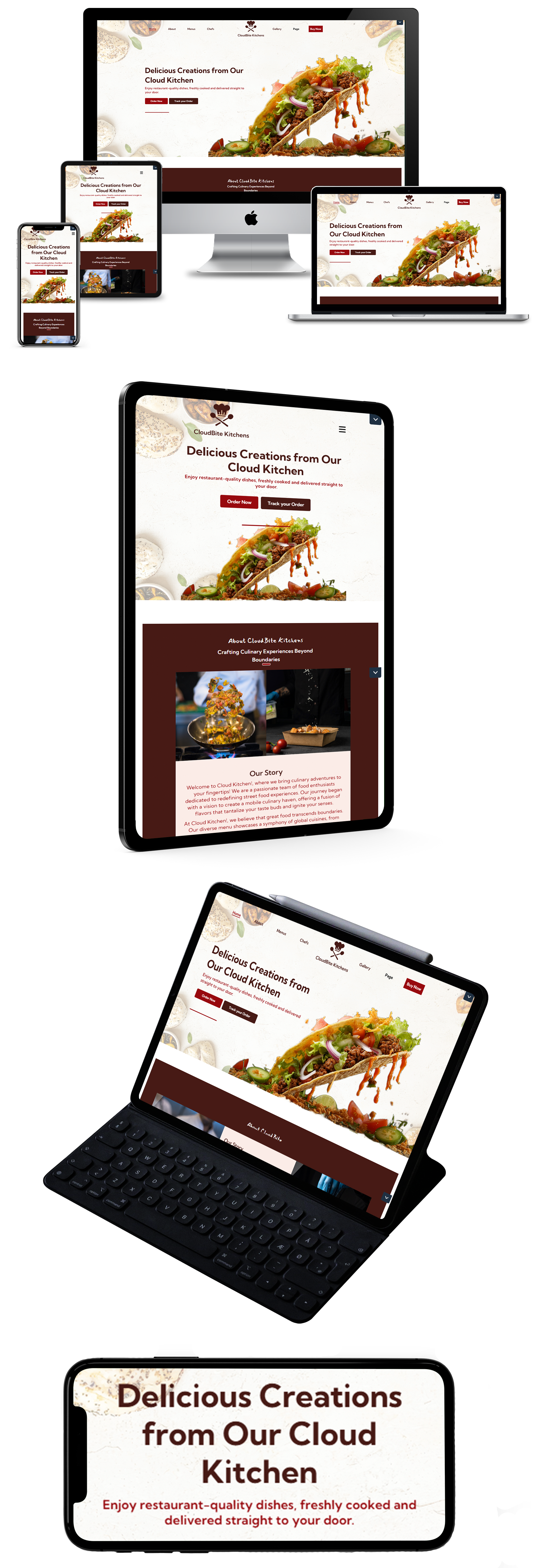 Kitchen WordPress Theme Responsive Img Responsive