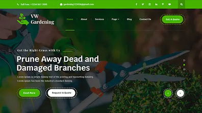 Mountain WordPress Theme Thumbnail