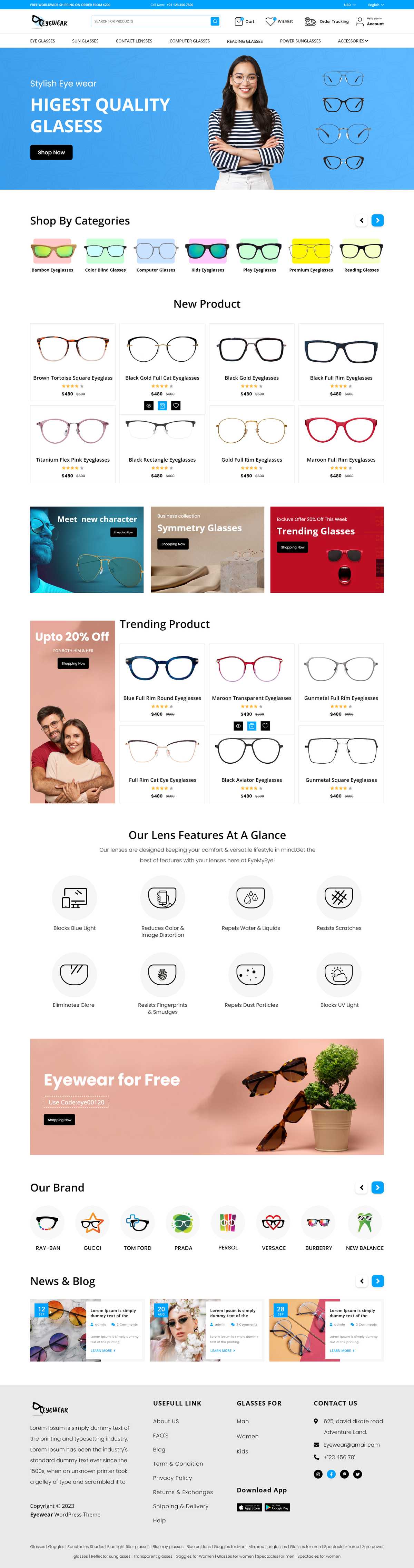 Premium Lens WordPress Theme for Stunning Visual Experiences