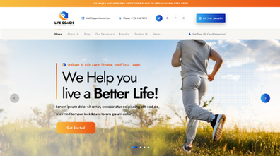 Life Coach WordPress Theme Thumbnail