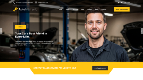 Mechanic WordPress Theme