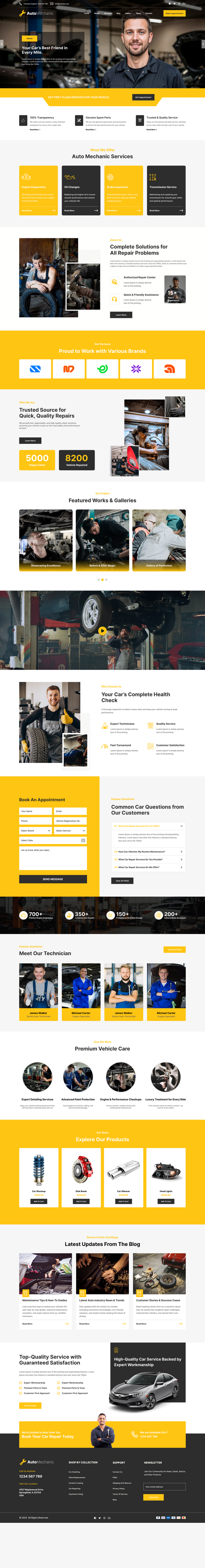 Mechanic WordPress Theme