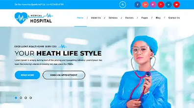 Medical Tourism WordPress Theme Thumbnail