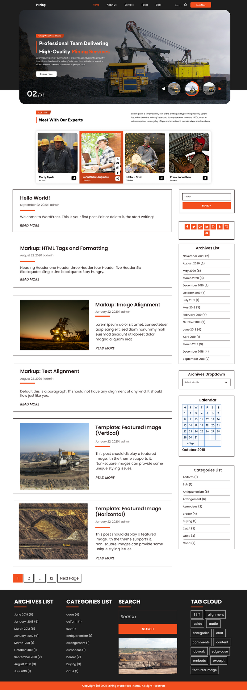 Mining Logistic Theme