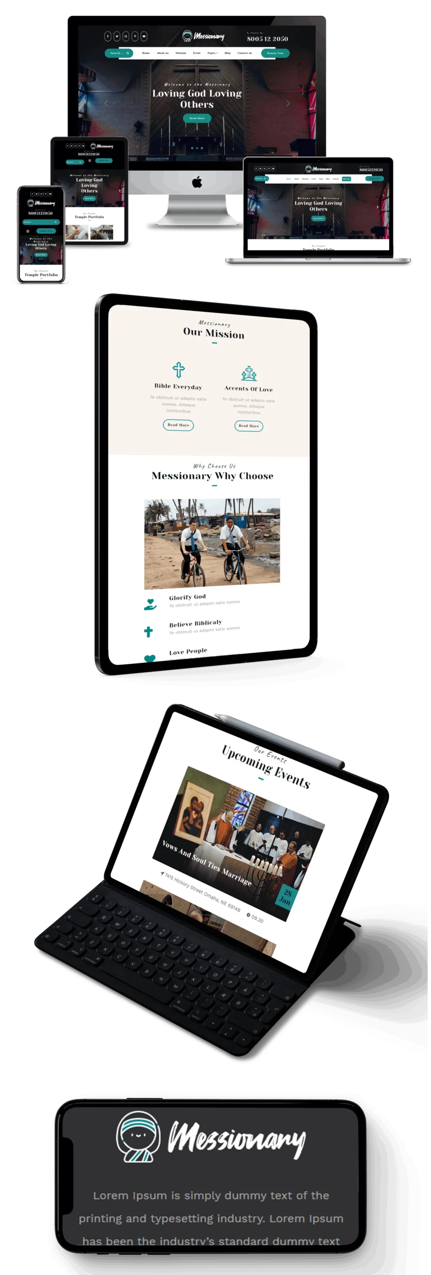 Missionary WordPress Theme