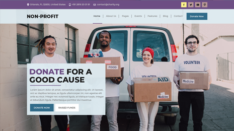Non Profit WordPress Theme