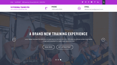 Dietician WordPress Theme Thumbnail