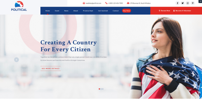 Campaign WordPress Theme Thumbnail